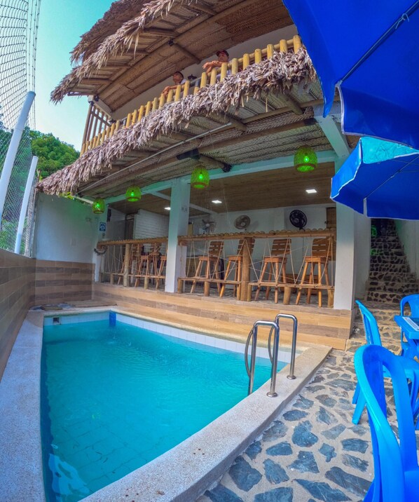 Alberca al aire libre 