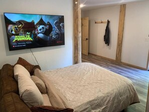 2 dormitorios, tabla de planchar con plancha, wifi y ropa de cama
