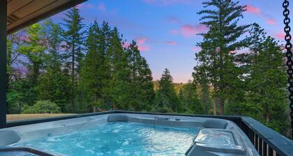 Ultimate Family Retreat - Mountain Views, Hot Tub, Game Room & Pet Friendly!