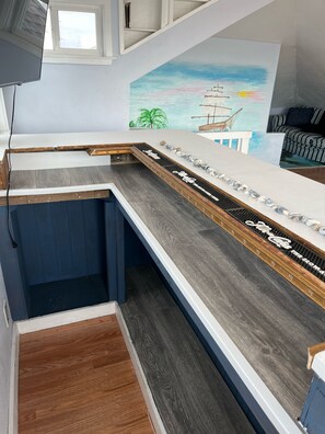 Interior - Spacious Lovely House with Balcony View of the Beach! (Galveston)