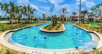 Lake View/Private pool and Spa/3 miles to Disney/Inc Resort Amenities/Wifi