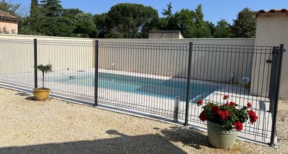 La Treille Ardèche Samzpon private pool air conditioning quiet space countryside