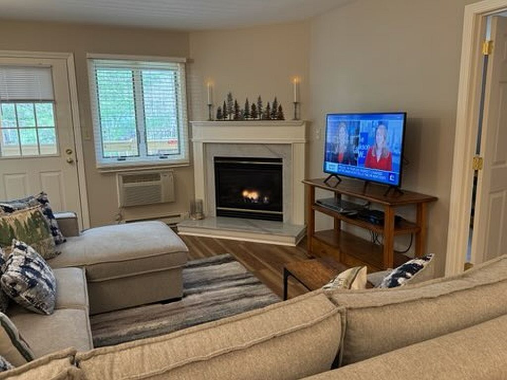 TV, fireplace, DVD player
