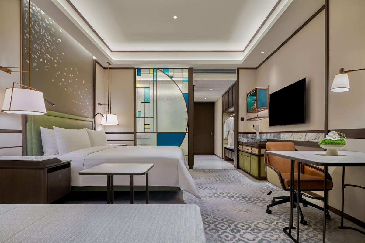 1 habitación, minibar, caja de seguridad en la habitación y escritorio