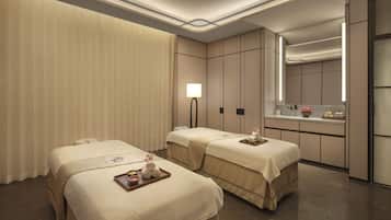 Body treatments, body wraps, facials, manicures and pedicures, massages