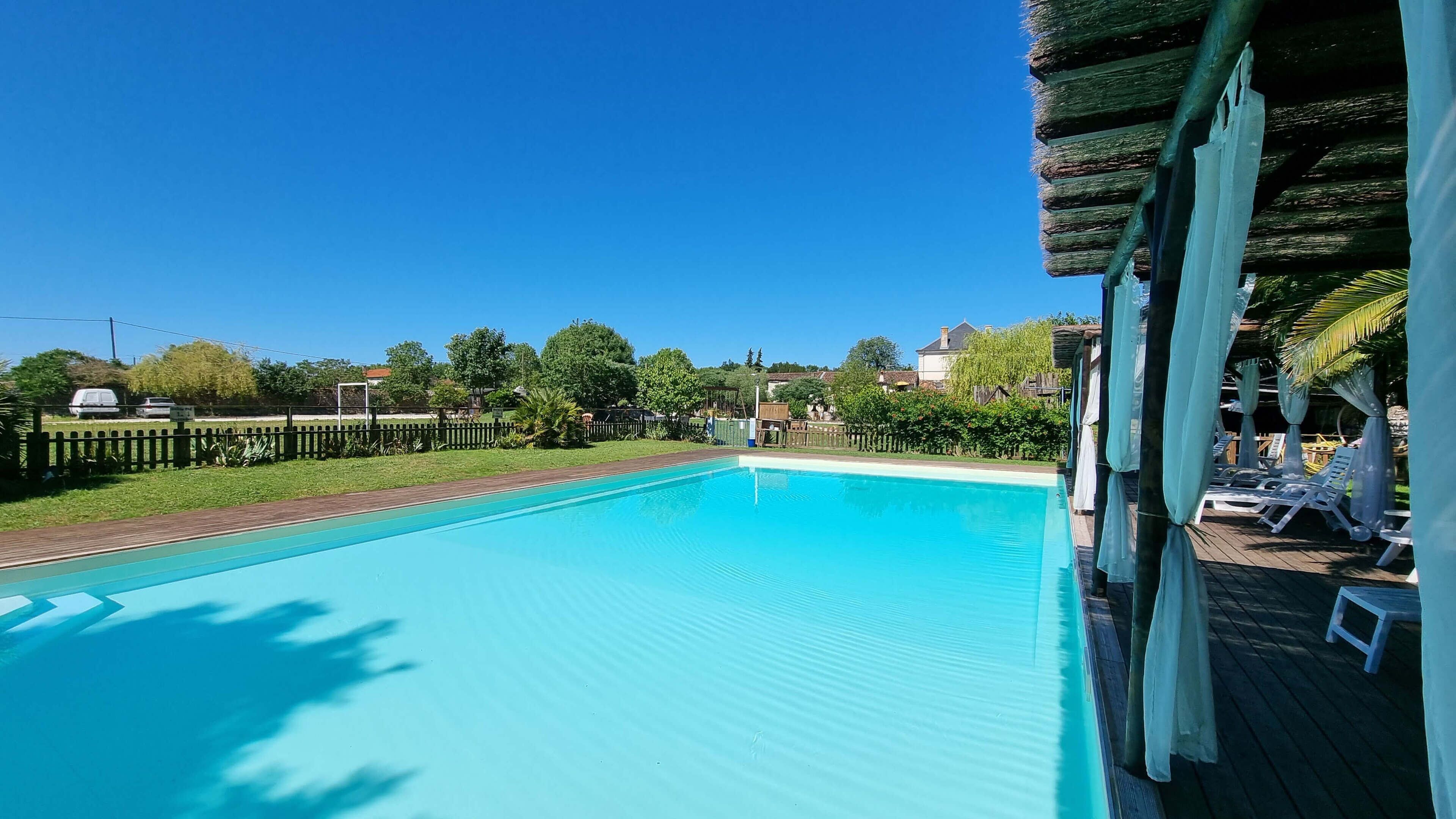 Piscine chauffée