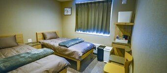 Twin room with outstanding cost performance / Abuta-gun Hokkaidō