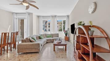 Televisión de 21 pulgadas con canales por cable