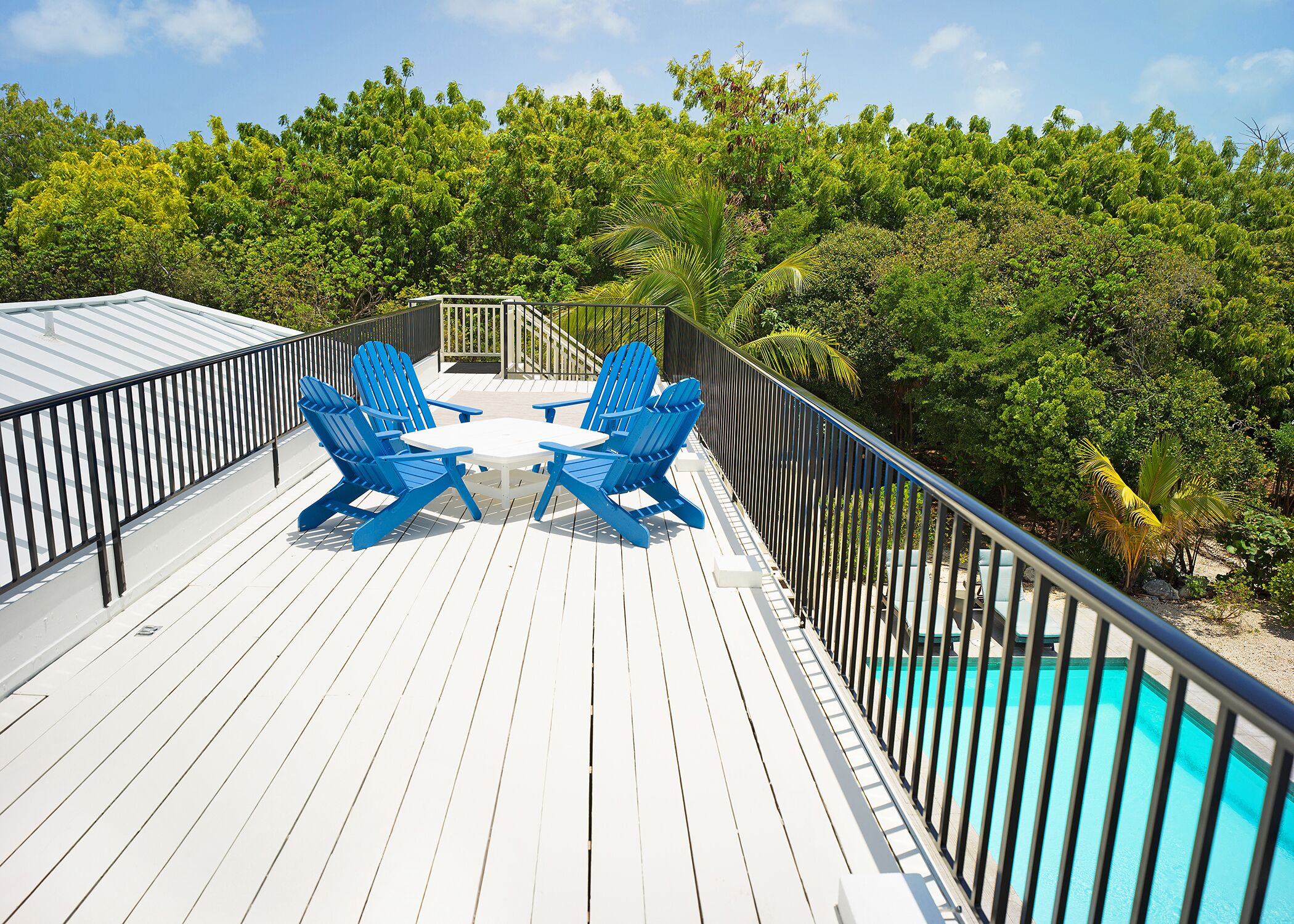 Et oppvarmet basseng