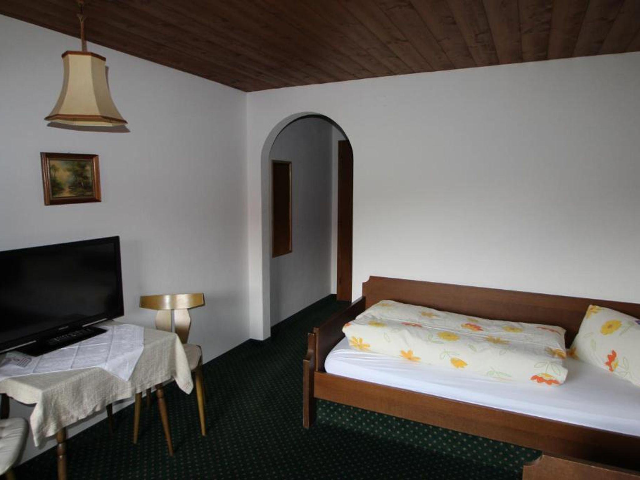 Zweibettzimmer mit Balkon - Pension Christoph