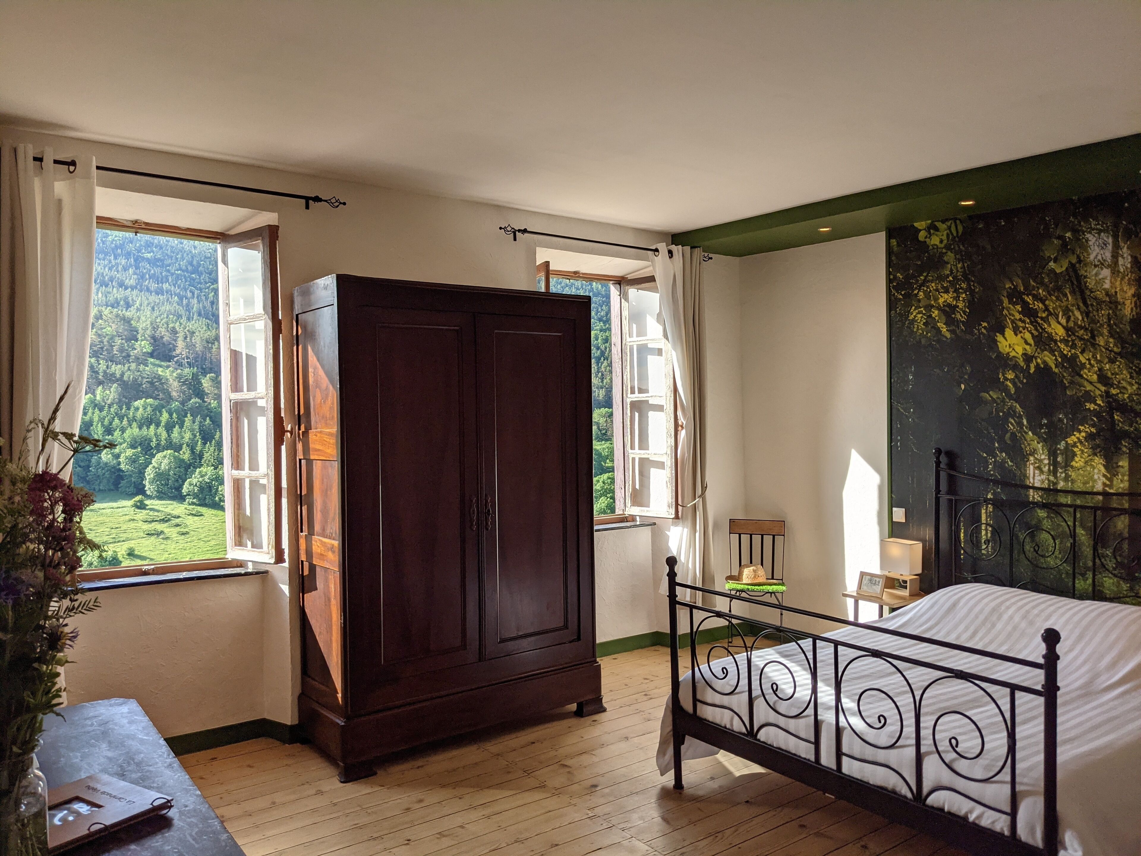 2 chambres, lit parapluie, Wi-Fi gratuit, draps fournis