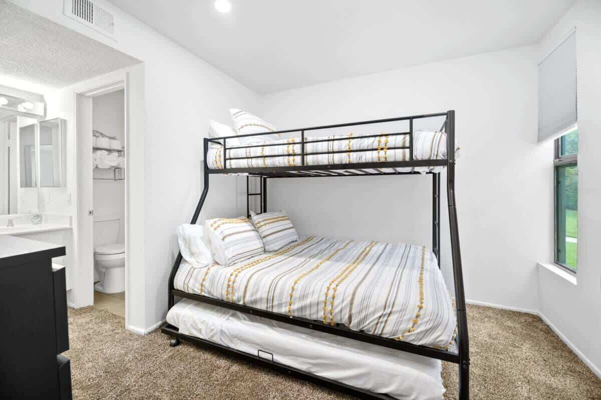 2 bedrooms, iron/ironing board, travel crib, WiFi