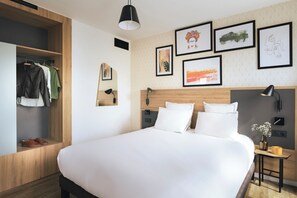Apartment, 1 Bedroom | Premium bedding, in-room safe, desk, laptop workspace - Appart'City Collection Saint Germain en Laye (Saint-Germain-en-Laye)