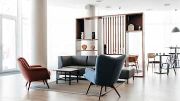 Sala de estar en el lobby