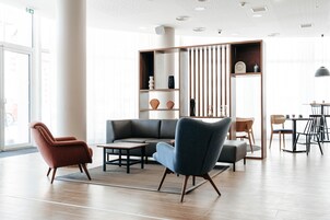 Sala de estar en el lobby