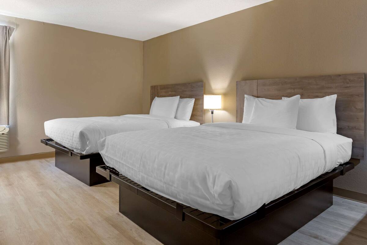 Room, 2 Queen Beds, Accessible, Non Smoking | Pillowtop beds, WiFi (free), bed sheets