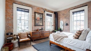 1 bedroom, iron/ironing board, WiFi, bed sheets - Pickle Factory Hotel—1BR Close to Stadiums & Bars (Covington)