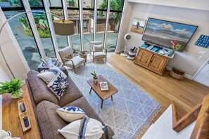 Appart'hôtel, 3 chambres | Coin séjour