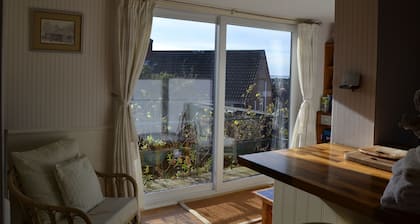 Whitstable house with a view - with parking.