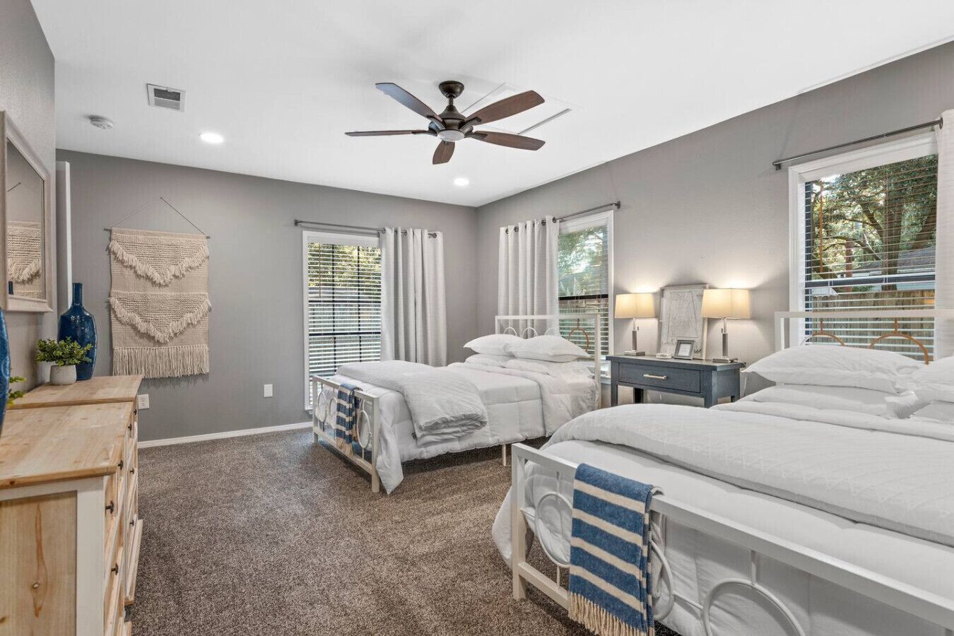 書桌、熨斗/熨衫板、免費 Wi-Fi、床單