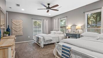 Desk, iron/ironing board, free WiFi, bed sheets