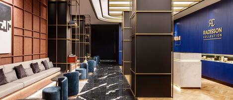 Àrea amb seients del vestíbul