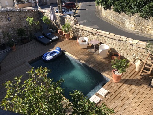 Promotion Pour Juillet - Aout 2021: Belle Maison de Village Dans le Calme Absolu