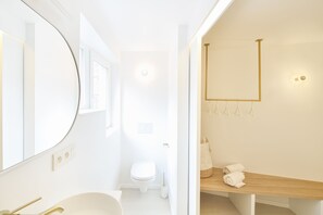 Design dubbelrum - privat badrum - utsikt mot staden (5) | Badrum