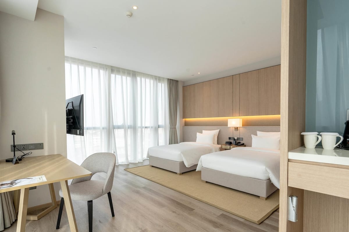 Chambre Deluxe, 2 lits une place