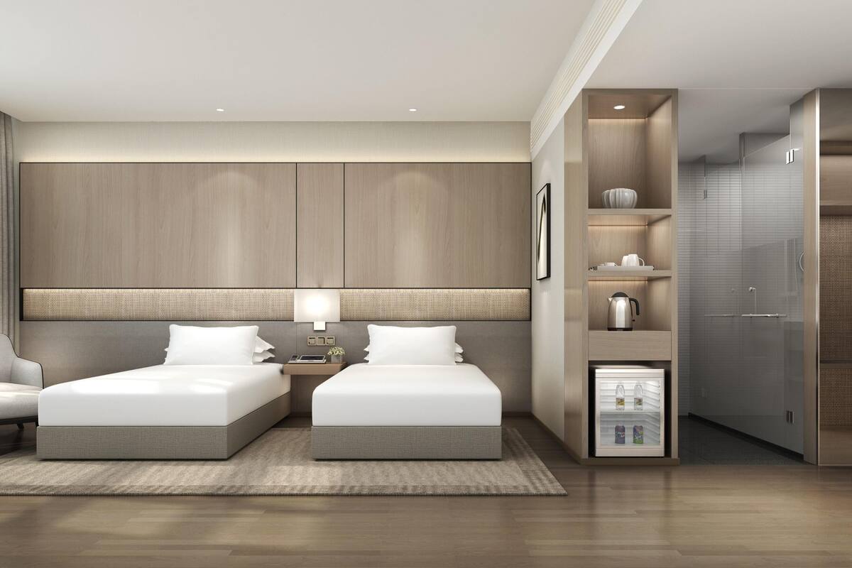 Decoración personalizada, muebles diferentes y escritorio