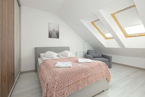 1 bedroom, iron/ironing board, WiFi, bed sheets - Północna 18B | Darłowo Apartment | Remote Work (Darlowo)