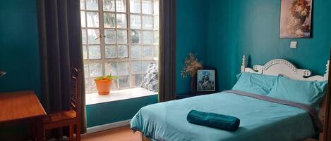 2 dormitorios, tabla de planchar con plancha, wifi gratis y ropa de cama