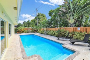 Beheizter Pool