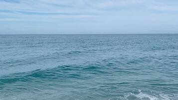 Plage, chaises longues, serviettes de plage