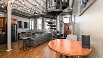 Smart TV, video games, DVD player, books