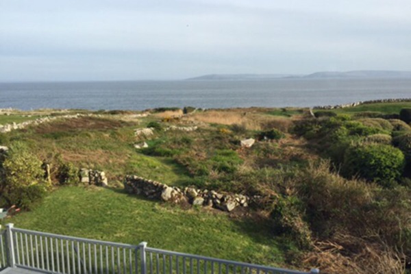 Blick von der Unterkunft