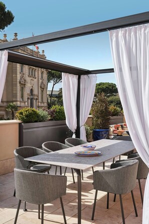 Penthouse, 1 Bedroom, Terrace | Hypo-allergenic bedding, minibar, in-room safe, desk - W Rome (Rome)