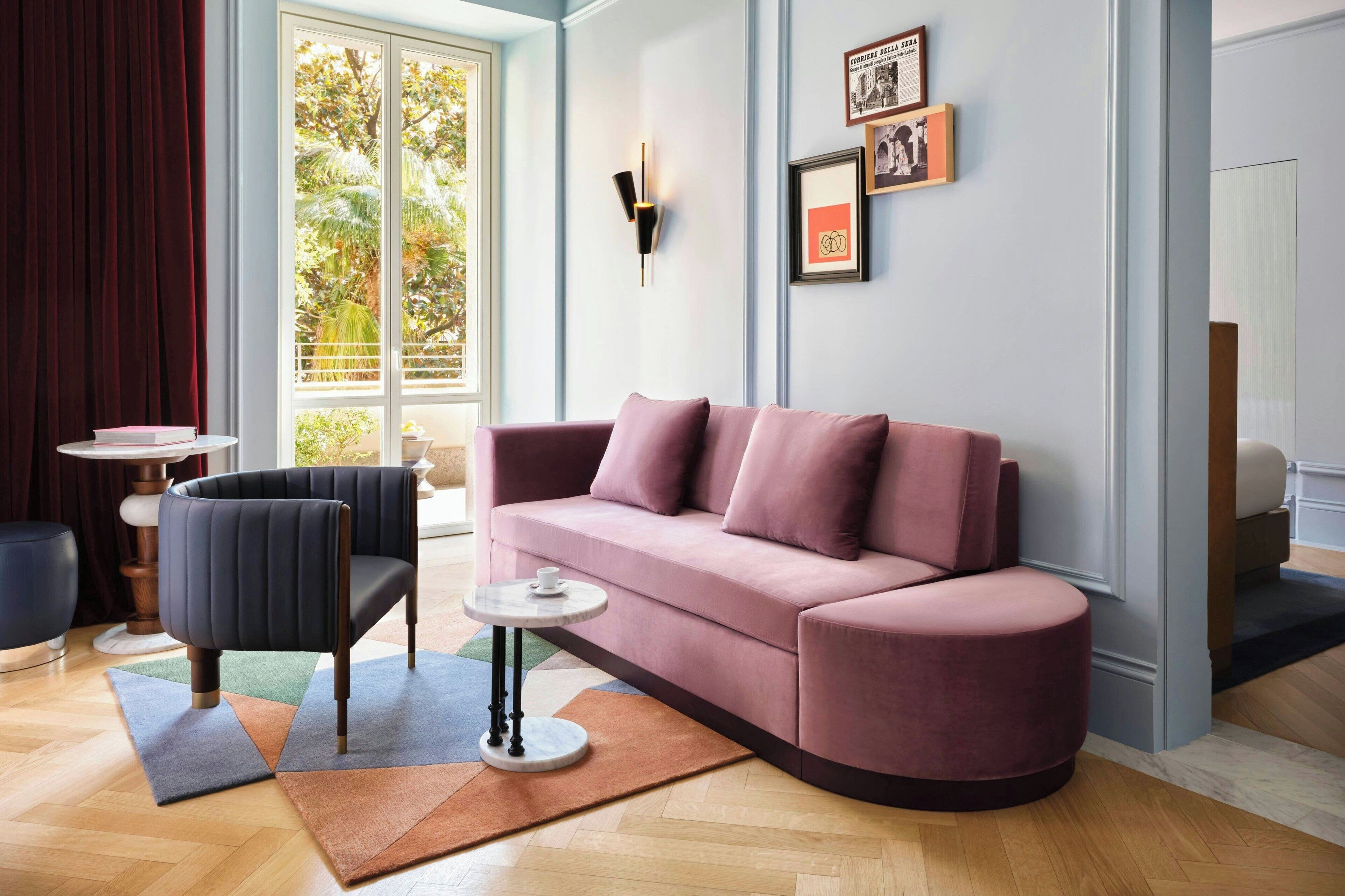 Suite, 1 Bedroom | Living room | 55-inch Smart TV with satellite channels, TV