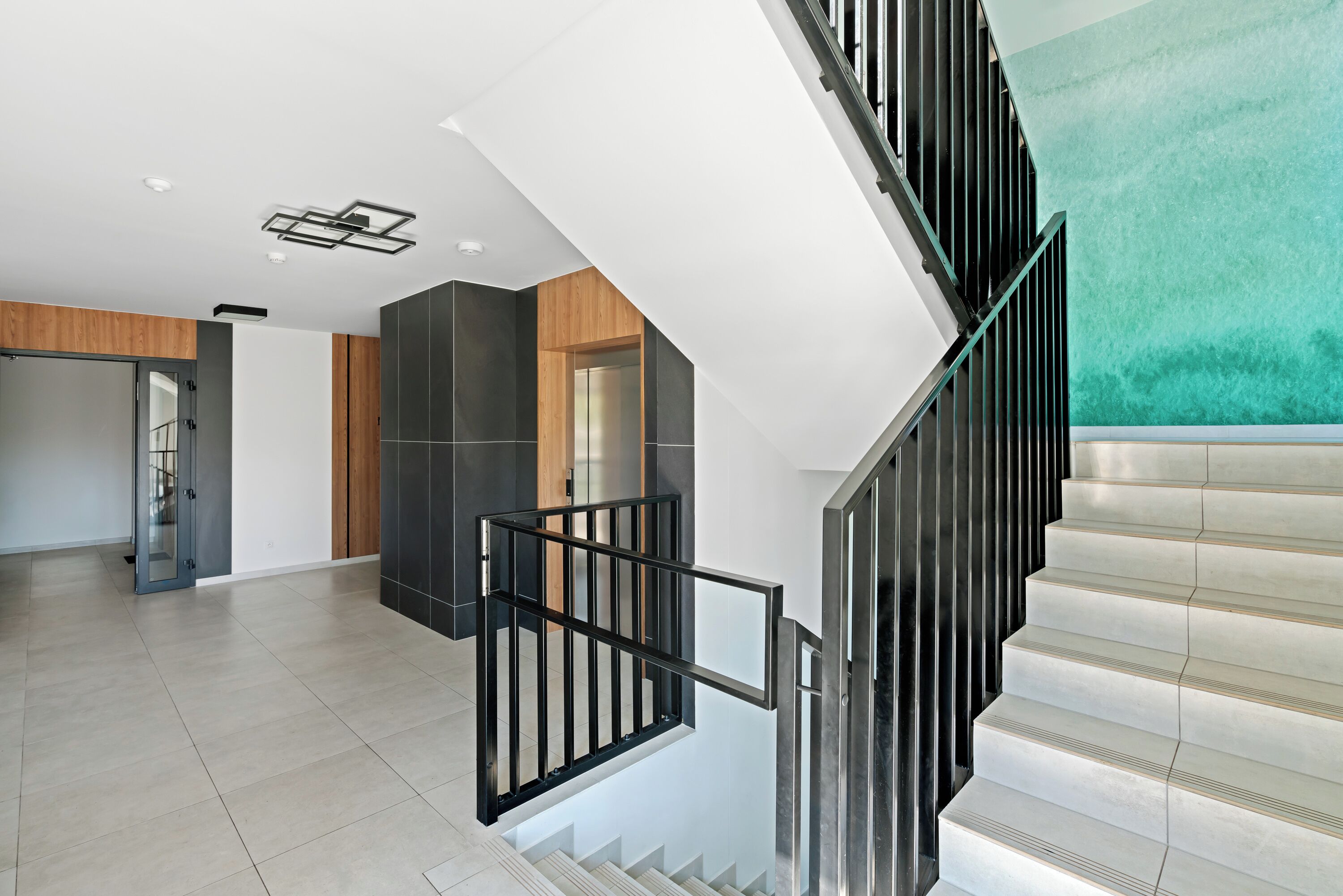 Facciata della struttura