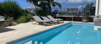  MAGNIFIQUE VILLA KYLA'S  the most beautiful sea view in the Caribbean with POOL