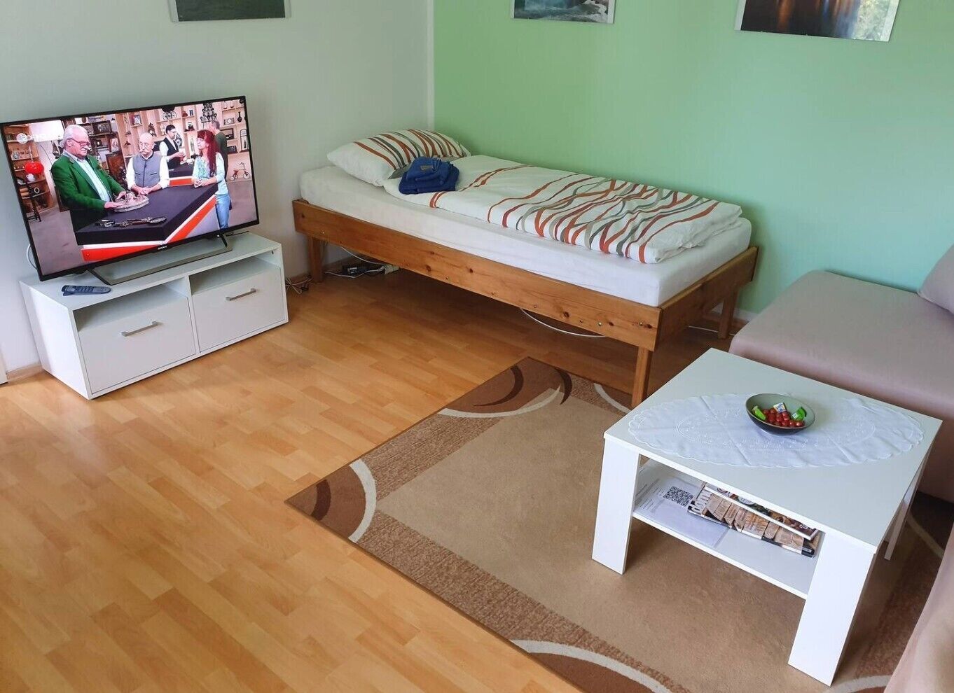 1 Schlafzimmer, Bügeleisen/Bügelbrett, kostenloses WLAN, Bettwäsche