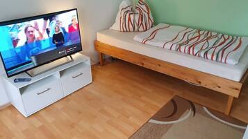 1 Schlafzimmer, Bügeleisen/Bügelbrett, kostenloses WLAN, Bettwäsche