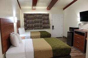 Basic Double Room, 2 Double Beds, Non Smoking