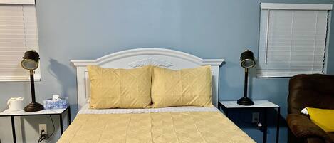 1 Schlafzimmer, Bügeleisen/Bügelbrett, kostenloses WLAN, Bettwäsche