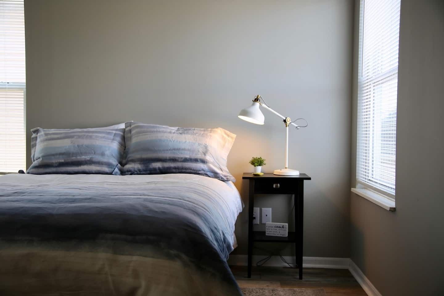 2 bedrooms, iron/ironing board, free WiFi, bed sheets