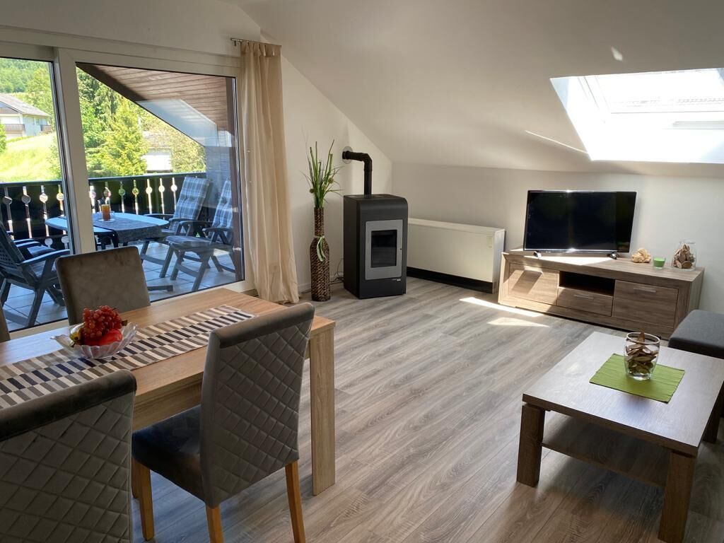Ferienwohnung Frieda mit überdachtem Balkon