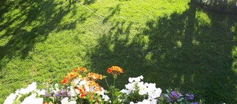 Vacation apartment 1 - ground floor 43 m², with two bedrooms, near Chiemsee