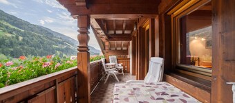 Appartement "Sonnenparadies 4" avec vue sur les montagnes, Wi-Fi et jardin