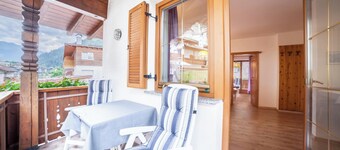 Appartamento di vacanza 'Sonnenparadies 3' con vista sulle montagne, Wi-Fi e giardino
