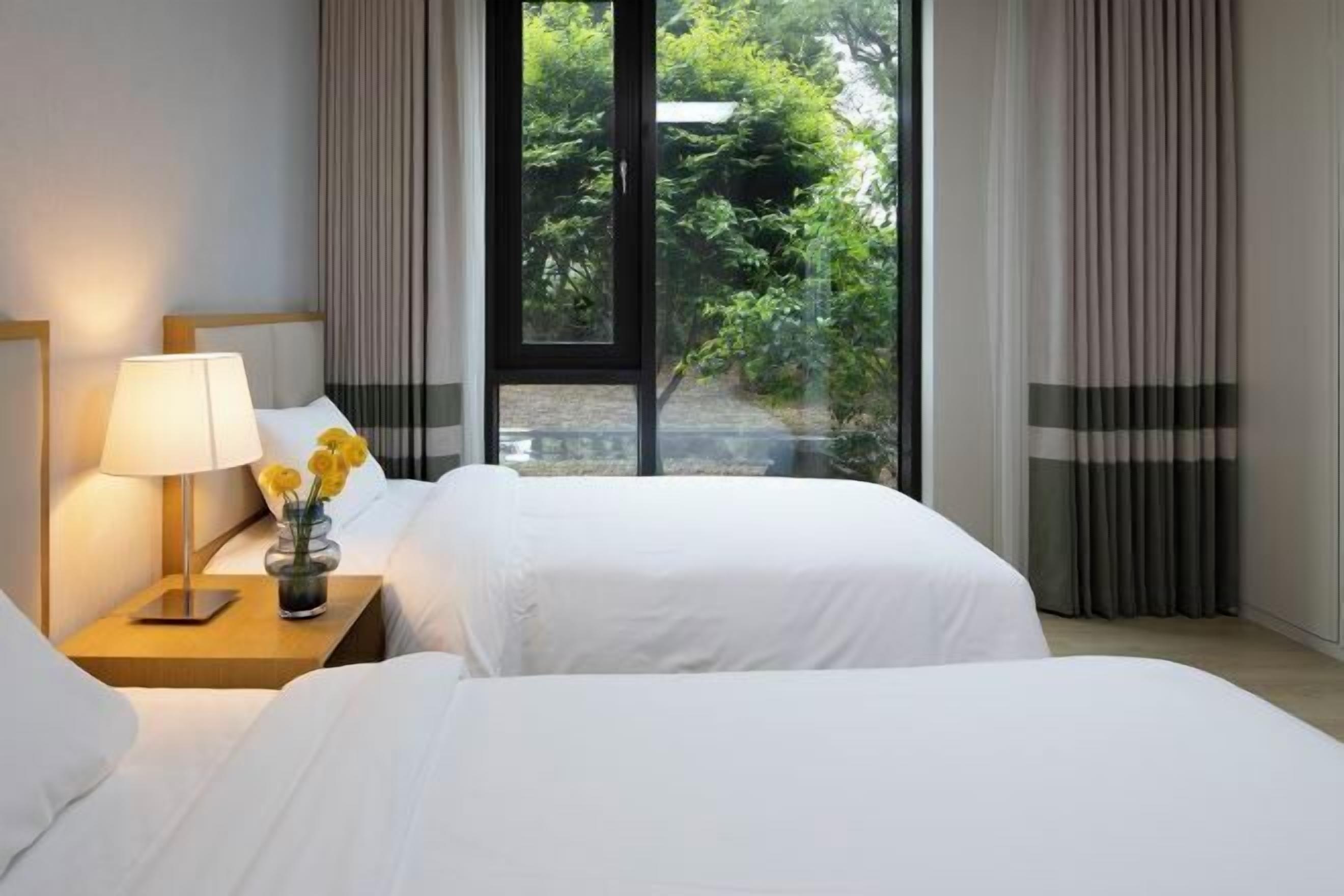 In-room safe, desk, blackout curtains, soundproofing